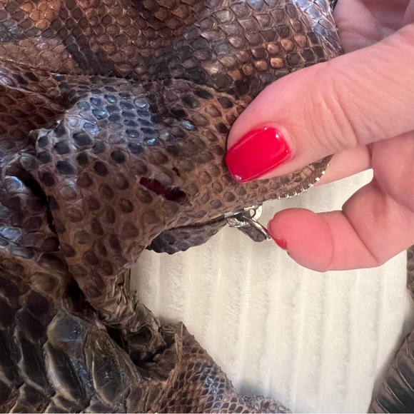 Python hobo bag by Justified Hunt. - Picture 6 of 9